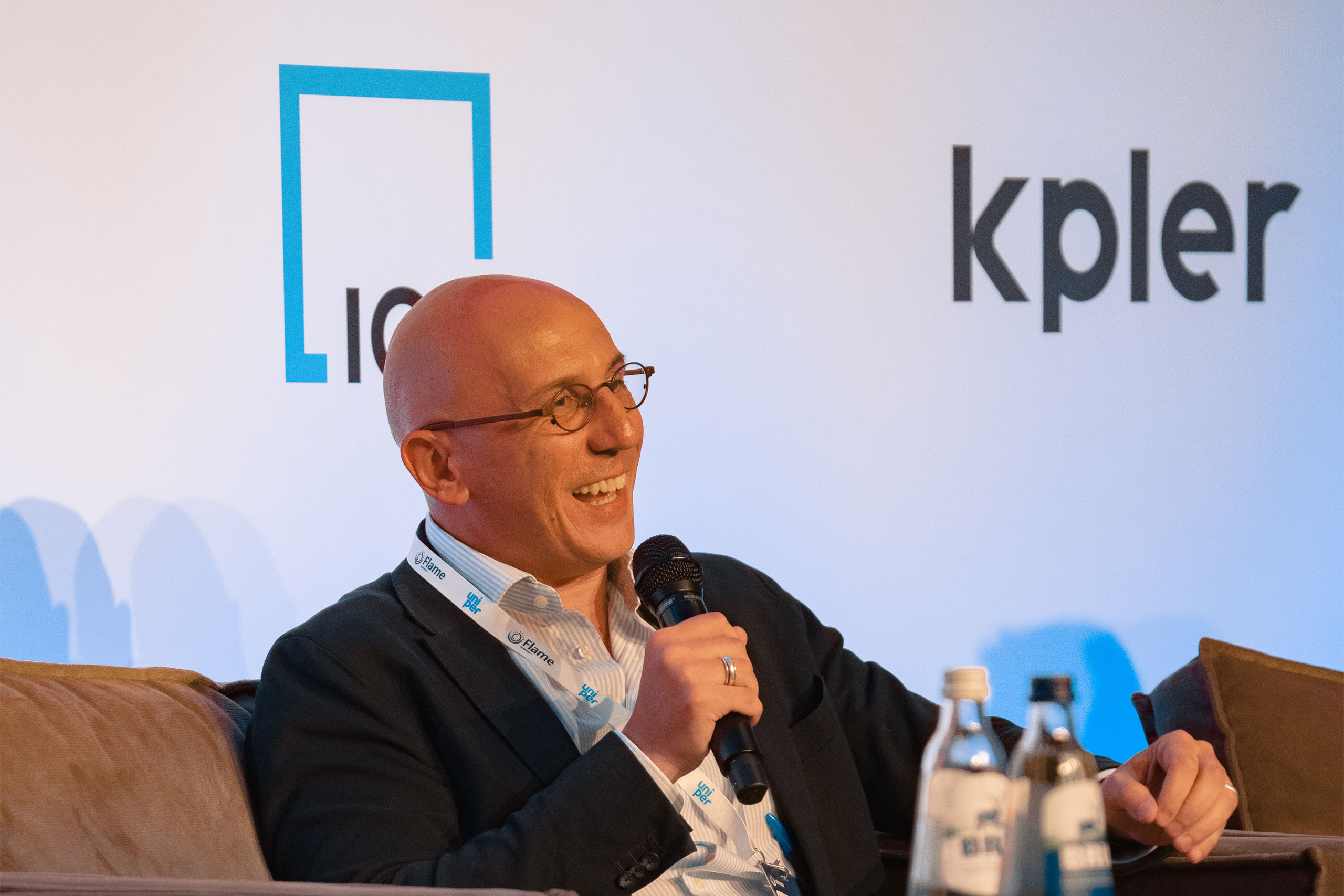 Speaker at a conference